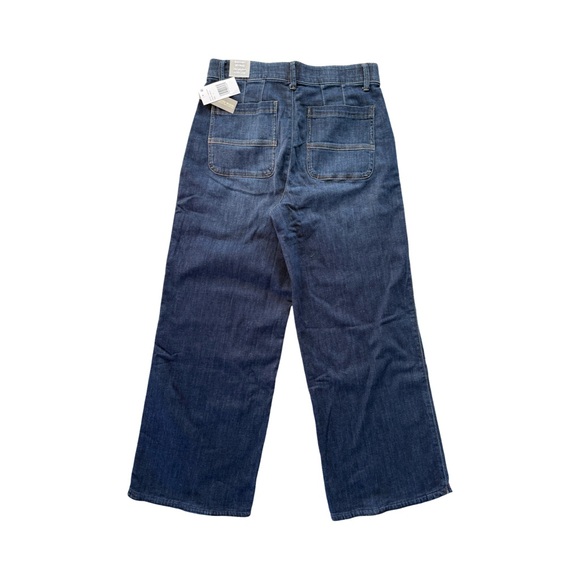 Wit & Wisdom Whitney "Ab"Solution Skyrise Wide Leg Ankle Jeans NWT Size 8 - Picture 5 of 12